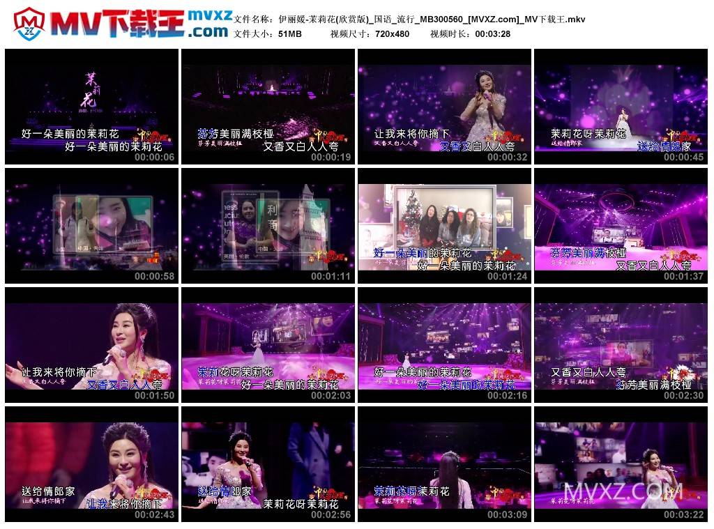 伊丽媛-茉莉花(欣赏版)_国语_流行_MB300560